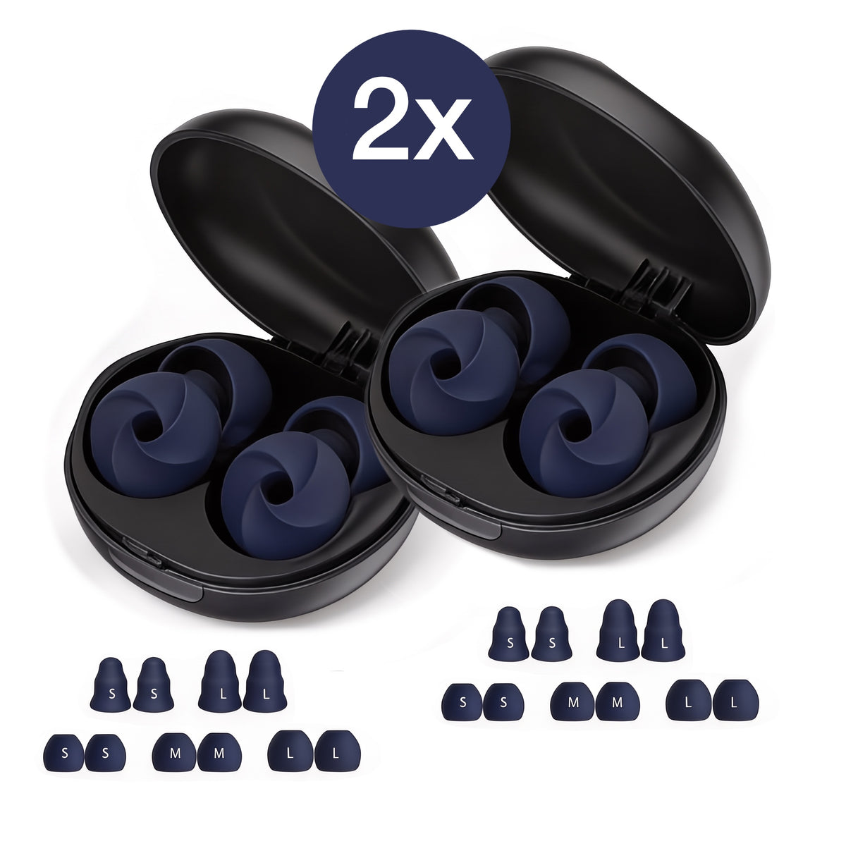 2x EULIN® RUHEPOL OHRBLUME OHRSTÖPSEL