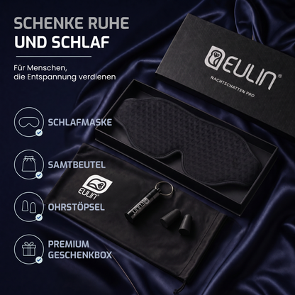 EULIN® NACHTSCHATTEN PRO – Ergonomische Schlafmaske
